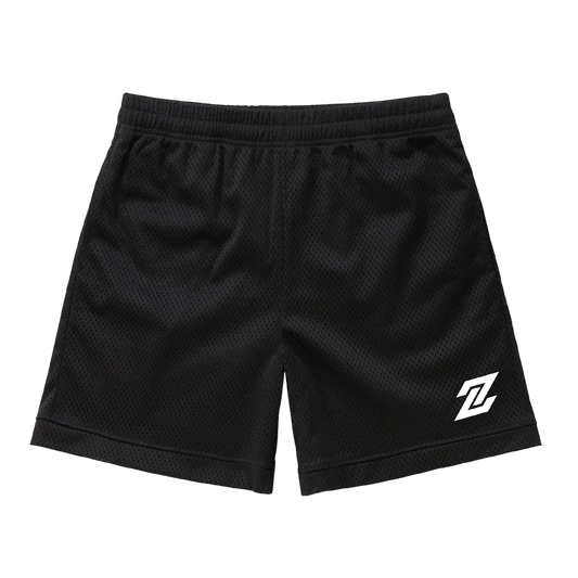 ‘Z’ Mesh Shorts - Black