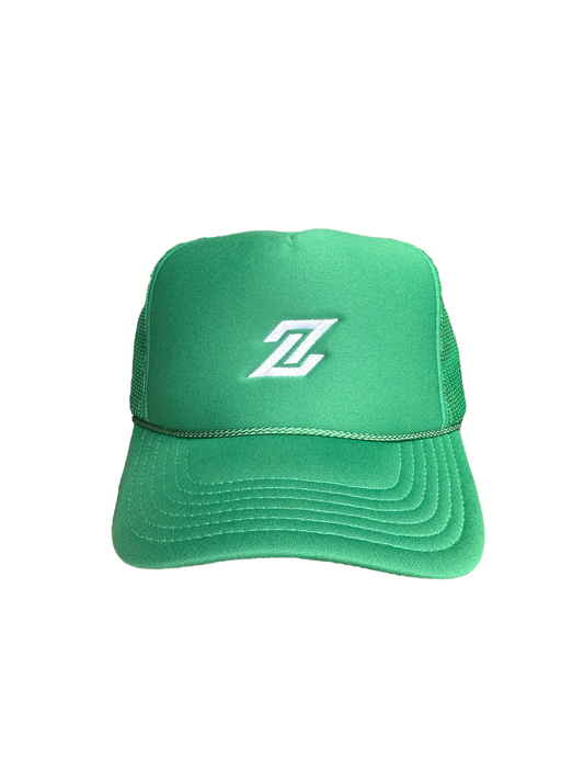 ‘Z’ Trucker Hat - Kelly Green