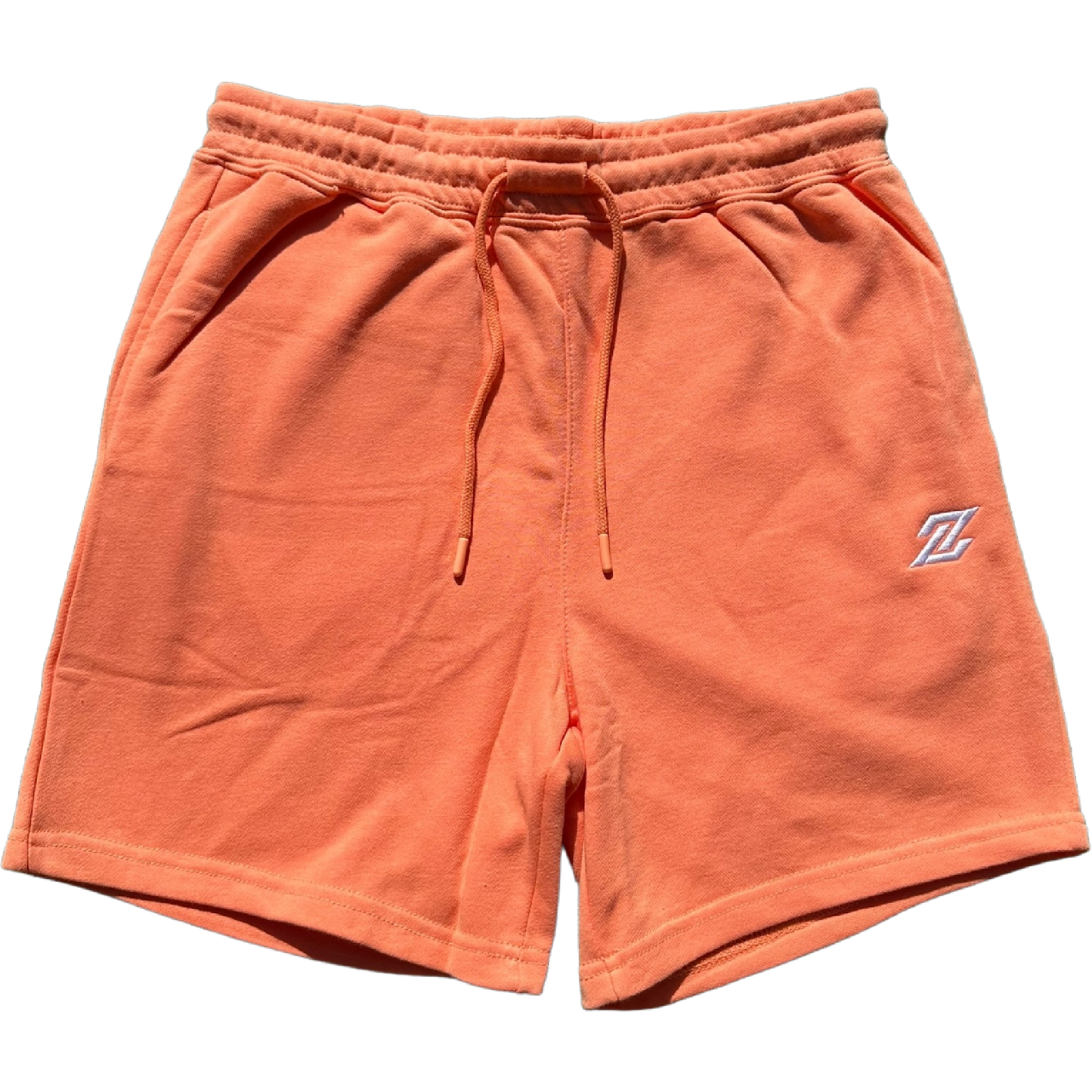 ‘Z’ Sweatshorts - Peach