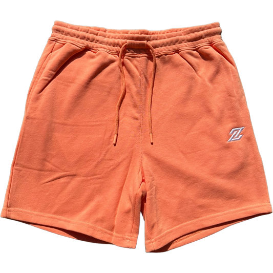 ‘Z’ Sweatshorts - Peach